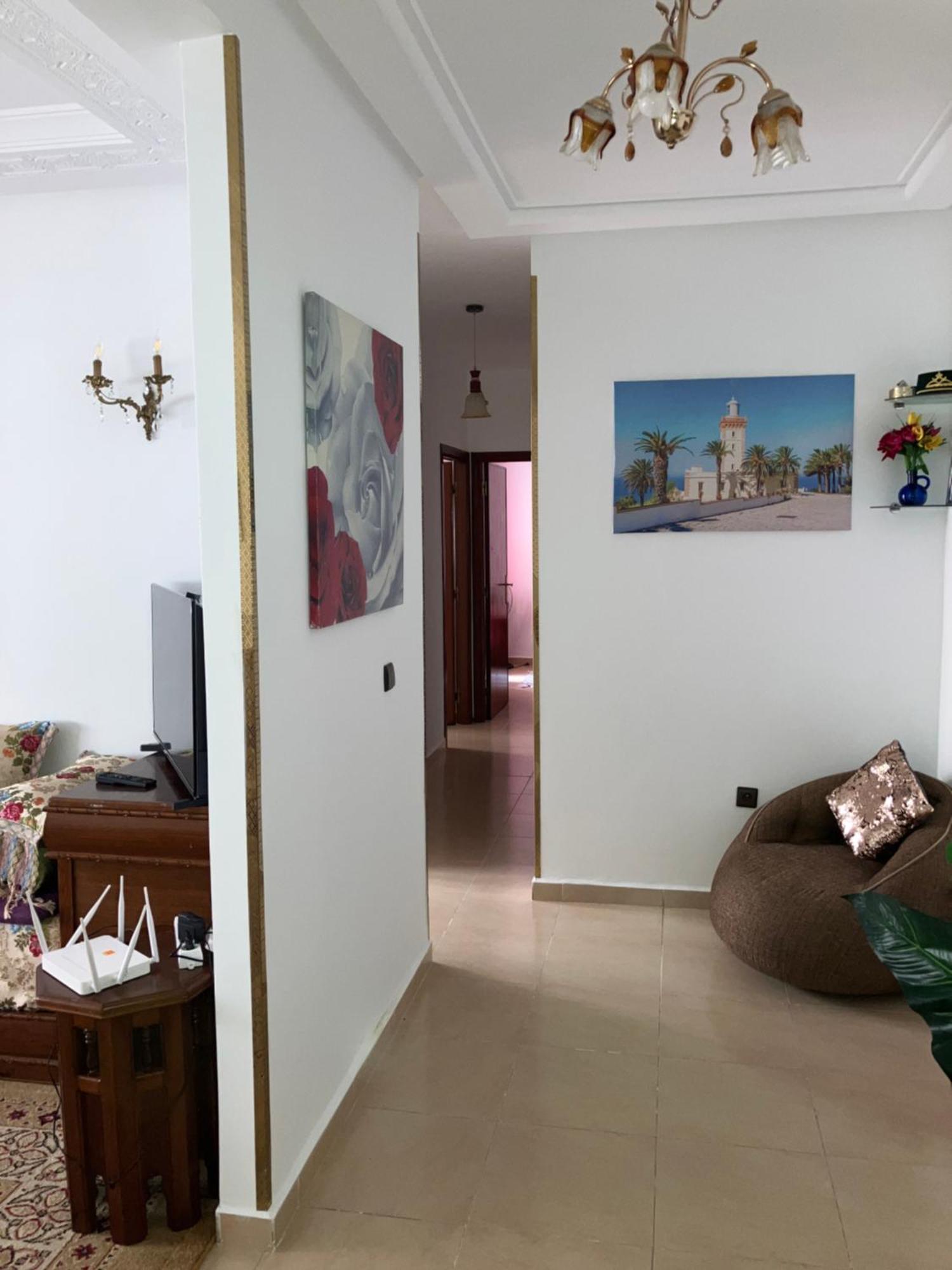 Appartement Beau Et Familial Connecte Tanger Exterior foto